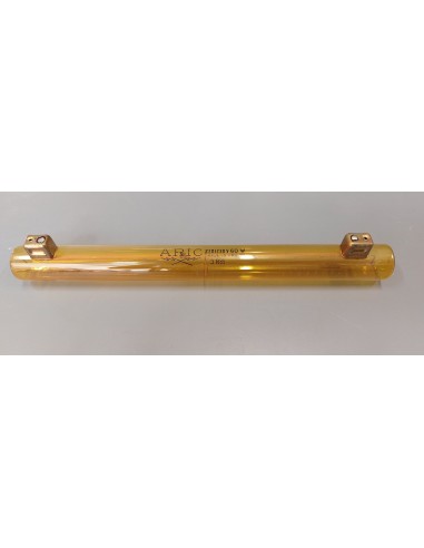 Aric linestra 30cm color amarillo transparente 220v 60w S14s 2 casquillos