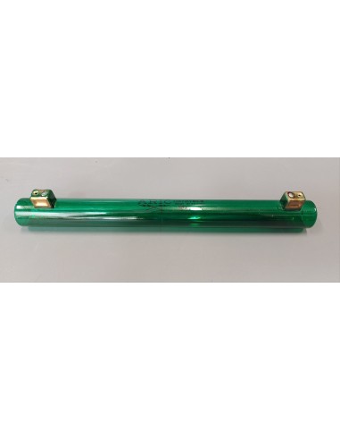 Aric linestra 30cm color verde transparente 220v 60w S14s 2 casquillos