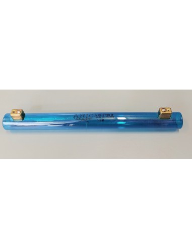 Aric linestra 30cm color turquesa transparente 220v 60w S14s 2 casquillos