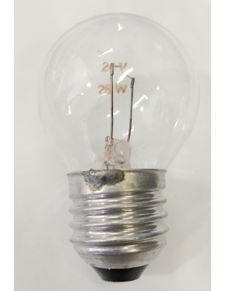 Iberia incandescente esférica clara 24v 25w E27