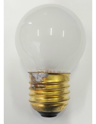 Elva incandescente esférica mate 24v 25w E27