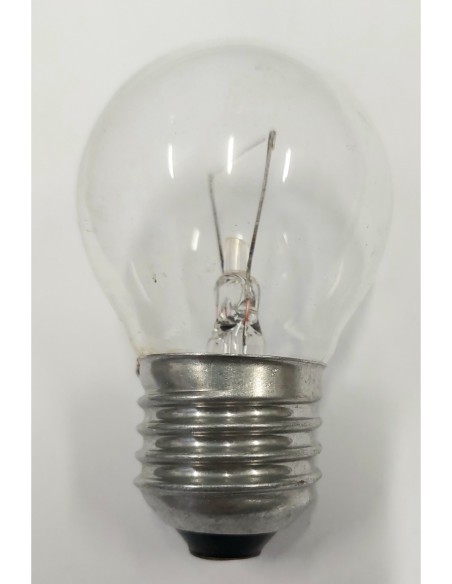 Elva incandescente esférica clara 125v 15w E27
