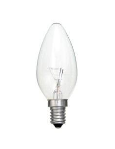 Orbitec i005812 ncandescente vela clara 125v 60w E14