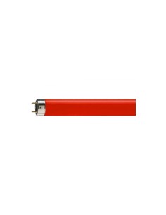 Philips master tl-d tubo fluorescente t8 color rojo 150cm...