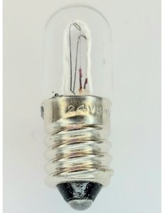 Ovalamp miniatura 26x10mm 24v 50ma  E10