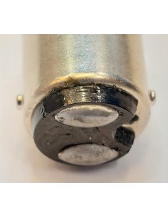 Lámpara auto/camion 32x16mm 24v 5w Bay15d 2