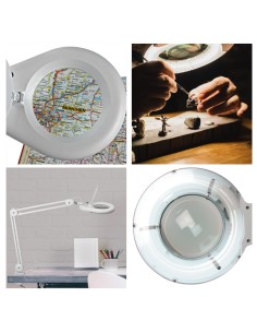 Velleman vtlamp2wn lupa de gato 5 dioptrias color blanco 2