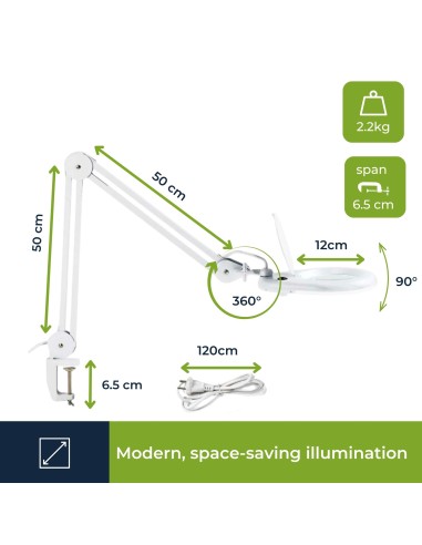 Velleman vtlamp2wn lupa de gato 5 dioptrias...