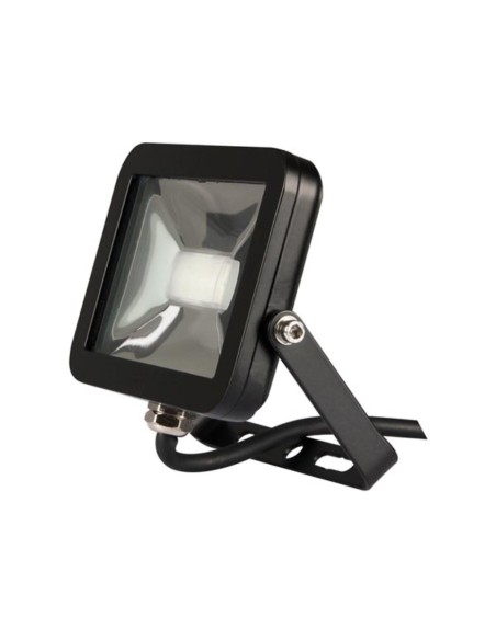 Perel leda4001nw-b foco led exterior diseño negro 220v 10w 4000k