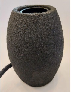 Amarcords am110 lámpara sobremesa piedra negra E27