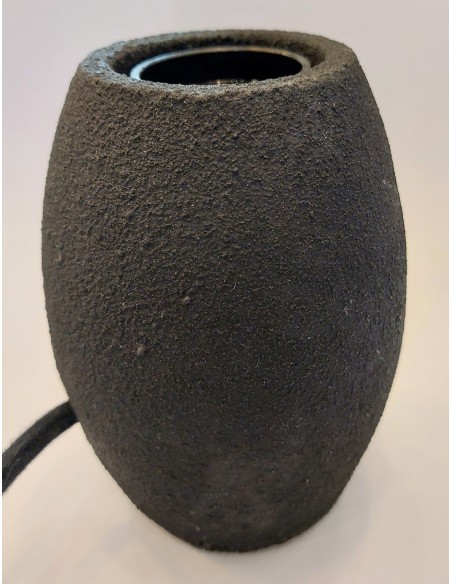 Amarcords am110 lámpara sobremesa piedra negra E27