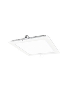 Cifralux ls-102216 downlight cuadrado marco blanco 220v...