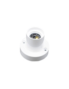 F-line 1200101  portalamparas base E27 color blanco