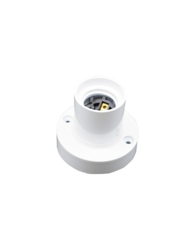 F-line 1200101  portalamparas base E27 color blanco