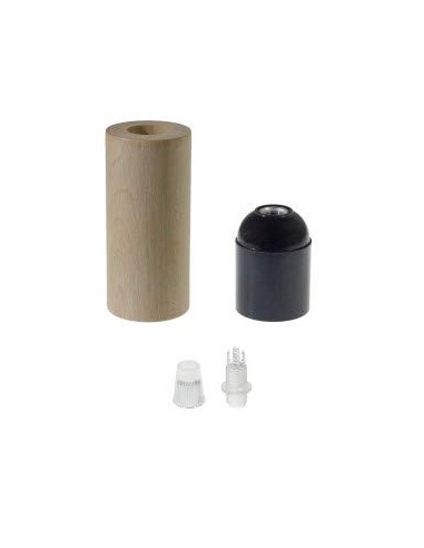 Amarcords ah902 portalámparas E27 madera 24mm