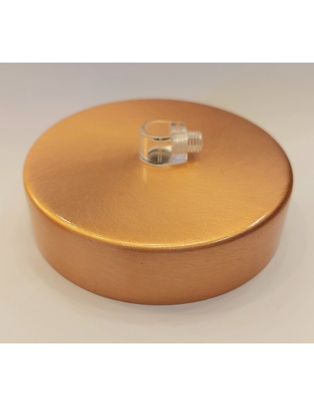 Florón cubrecable color cobre 9cm