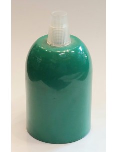 Amarcords ax926 cubrecasquillo metálico E27 color verde