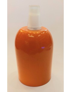 Amarcords ax929 cubrecasquillo metálico E27 color naranja