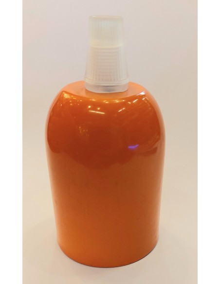 Amarcords ax929 cubrecasquillo metálico E27 color naranja