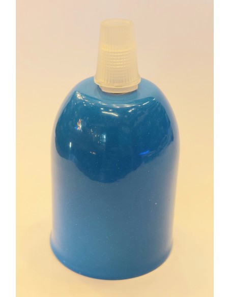 Amarcords ax932 cubrecasquillo metálico E27 color turquesa