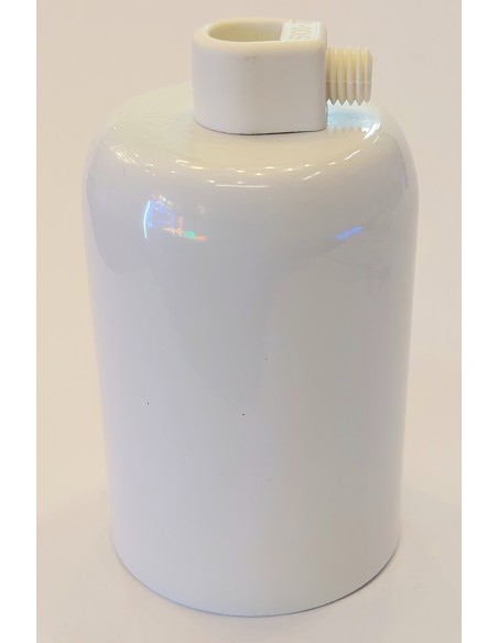 Cubrecasquillo E27 color blanco