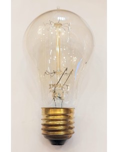 Impact bombilla incandescente standard rustica 220v 40w...