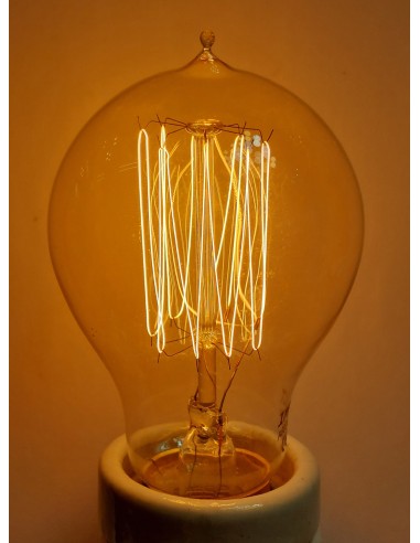 Impact bombilla incandescente standard rustica...