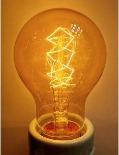 Calex goldline bombilla incandescente standard ambar 240v...