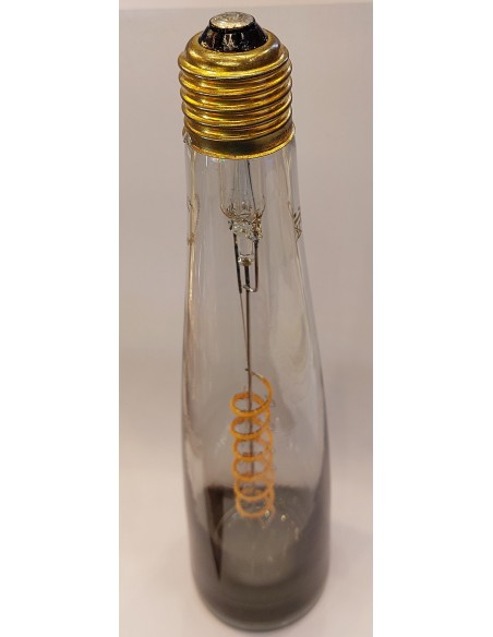 53846 lightwater bombilla led botella de agua cristal ahumado regulable 220v 8w 2200k E27