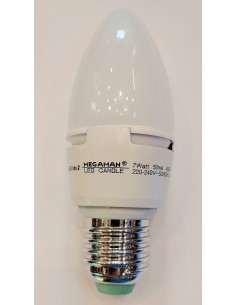 Megaman mm03717 vela led mate regulable 220v 7w 4000k E27