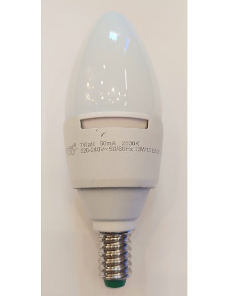 Megaman mm3715 vela led 220v 7w 2800k E14