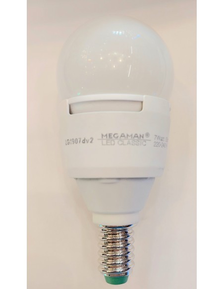 Megaman mm3719 esférica led regulable 220v 7w 4000k E14