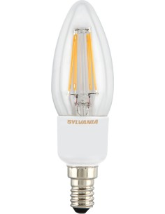 Sylvania 27292 toledo vela led clara regulable 220v 4,5w...