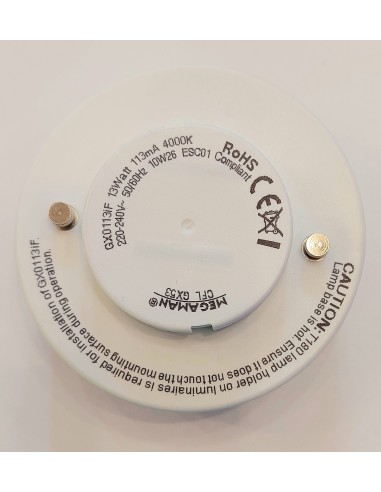 Megaman shelite bajo consumo 220v 13w 4000k GX53