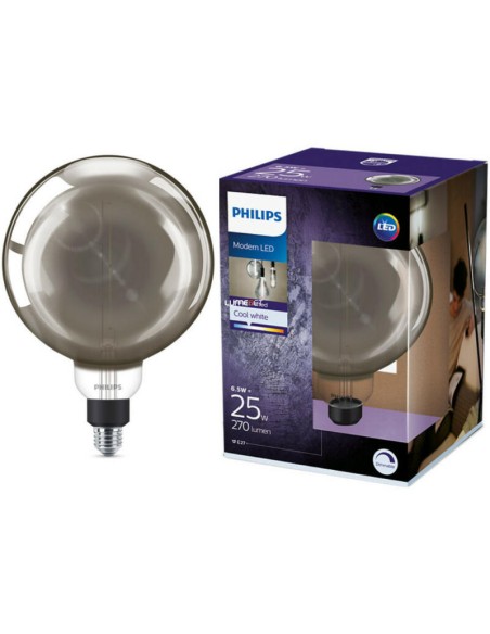 Philips globo led 200mm regulable 220v 6,5w 4000k E27