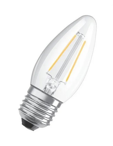 Ledvance classic b40 dim performance class vela clara regulable 220v 3,4w 2700k E27