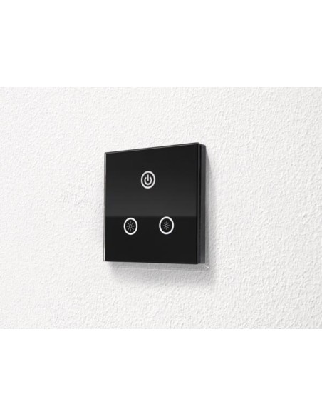 Velleman ledc14 controlador/regulador led tactil multifunción empotrable 12v-24v