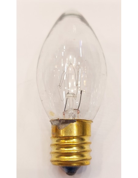 Holibrite blister 4 undidades vela clara 220V E17