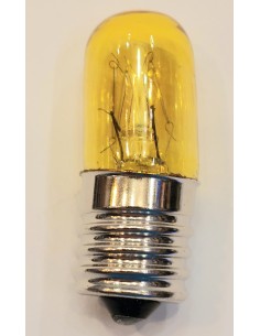 Lux incandescente tubular color amarillo 52x17mm 230v 15w...