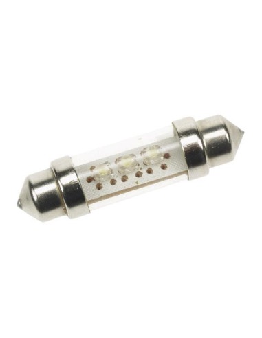 Velleman acll01w lámpara plafonier led coche/moto 39x10mm 12v 20mah