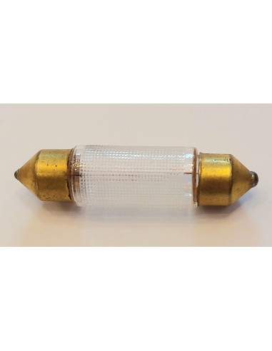 Amolux 157a lámpara plafonier auto/moto 39x10mm 6v 10w Plafonier