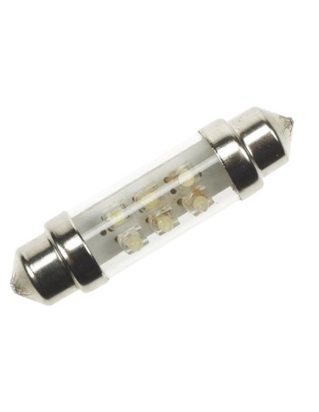 Velleman acll03w lámpara plafonier led coche/moto 39x10mm 12v 40mah