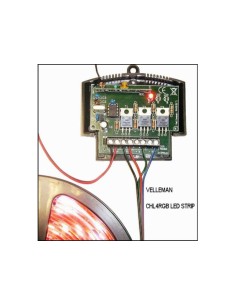 Velleman vm151 controlador tiras de led led rgb con mando... 2