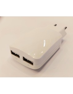 Velleman psseusb14w cargador usb con 2 conexiones