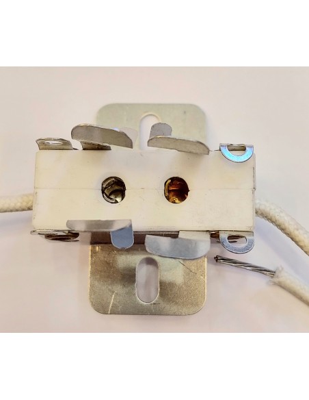 1257-5301 Casquillo GY9.5 metalico/ceram con 20cm de cable