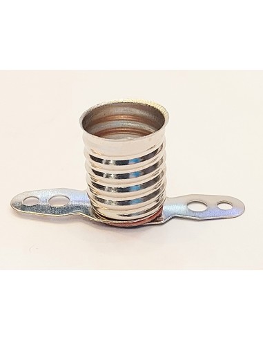 Portalamparas de base metálico E10