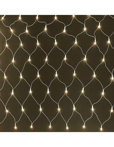 Prodelux icicle guirnalda led red 406 led exterior blanco frío 4x2m