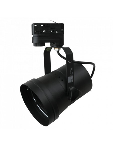 Artecta a0320061 foco par36 GU10 color negro carril trifasico