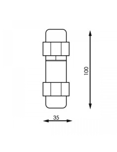 LM2191 conector recto  ip68 2