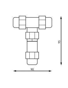 LM2192 conector en t  ip68 2